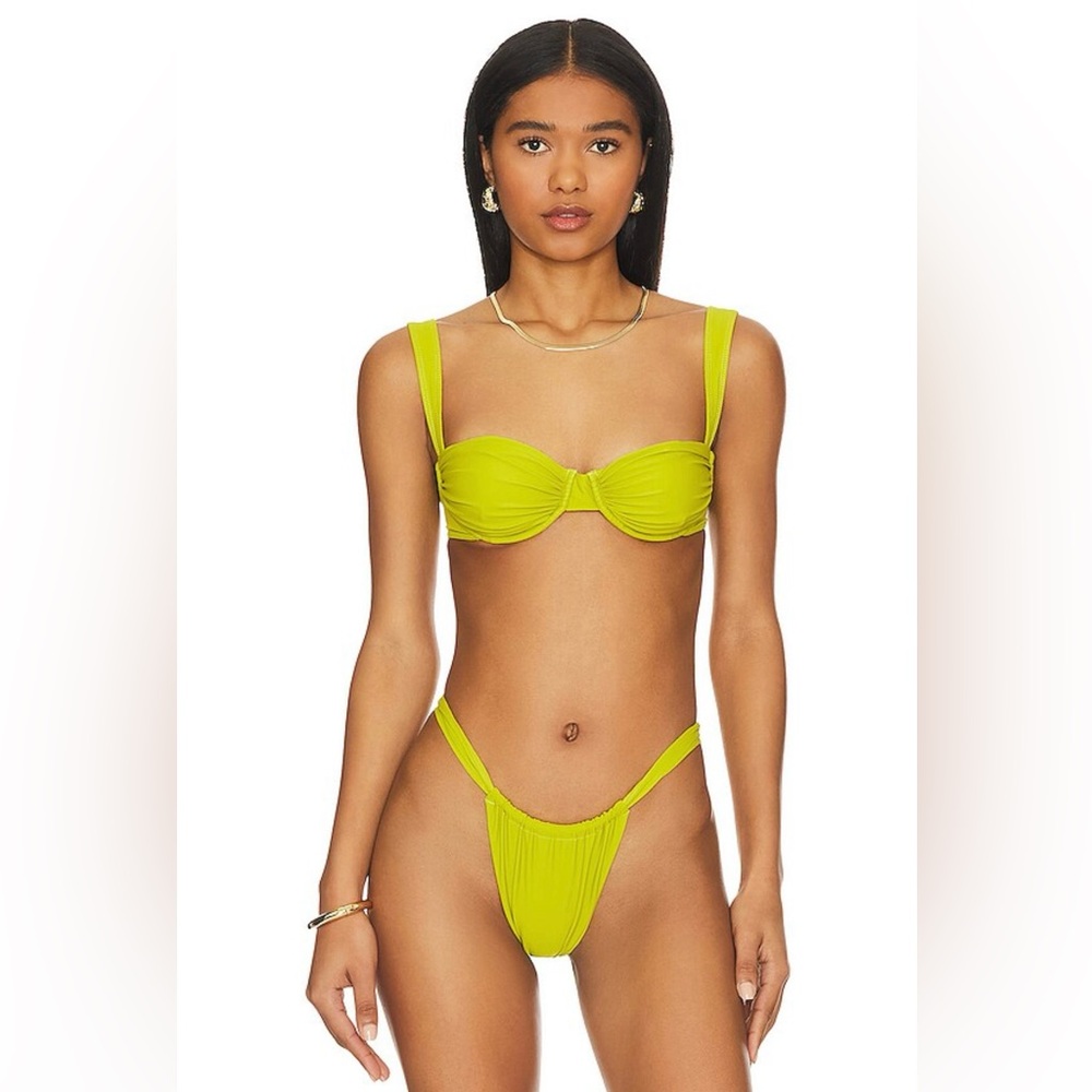 Chartreuse Bikini Set - REVOLVE Belle Oracle XL. New.